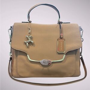 Coach - Madison Spectator Saffiano Beige- 25167